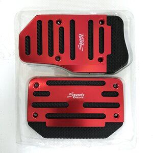Non Slip Pedal Covers Red